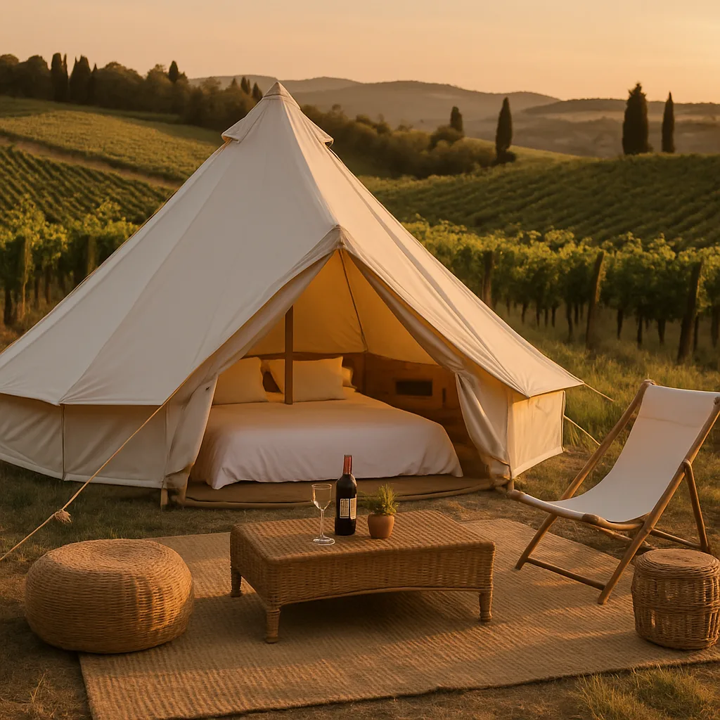 Glamping in Toscana