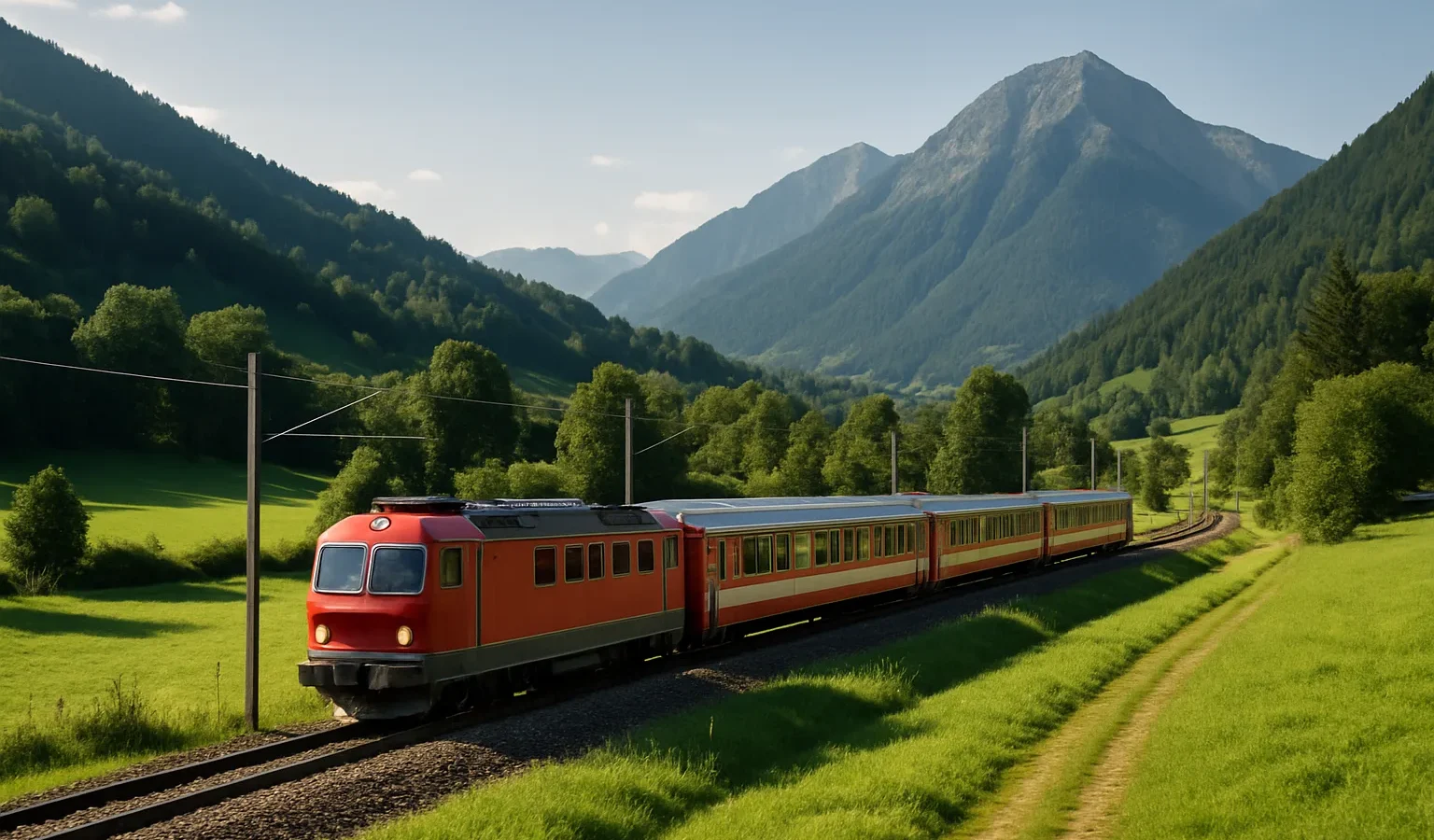 camping e vacanze nella natura: Viaggiare Sostenibile in Treno: Le