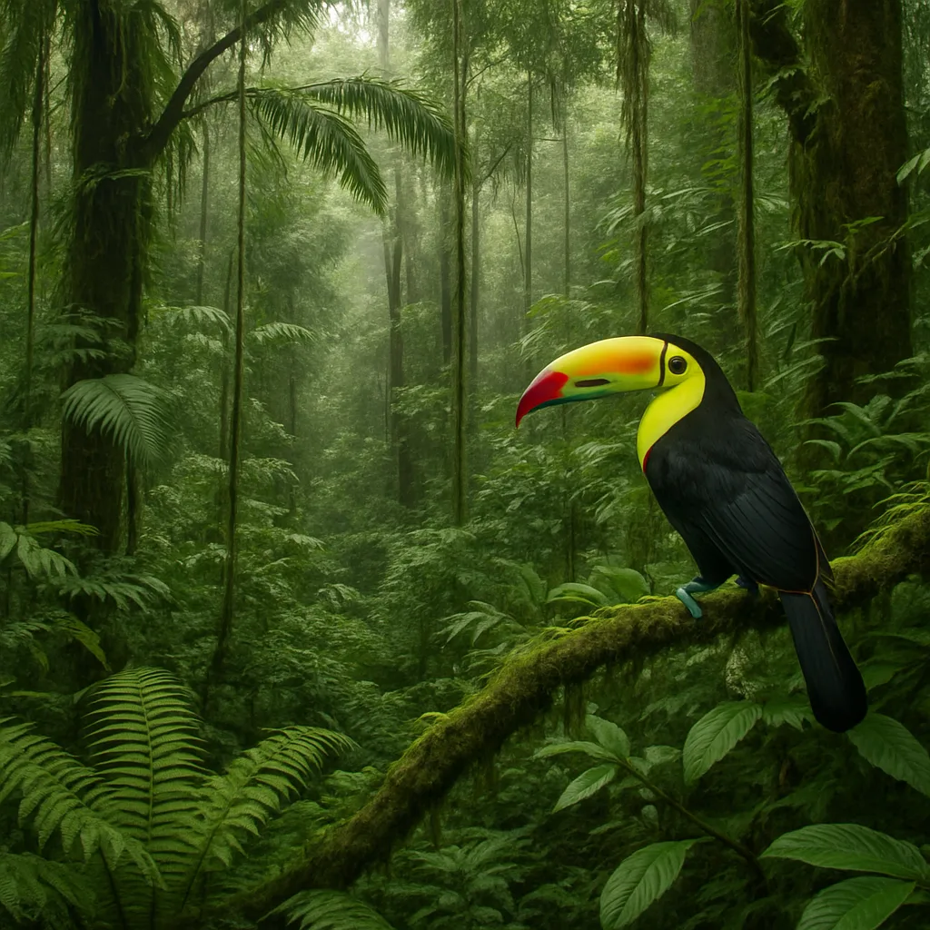 Foresta pluviale in Costa Rica